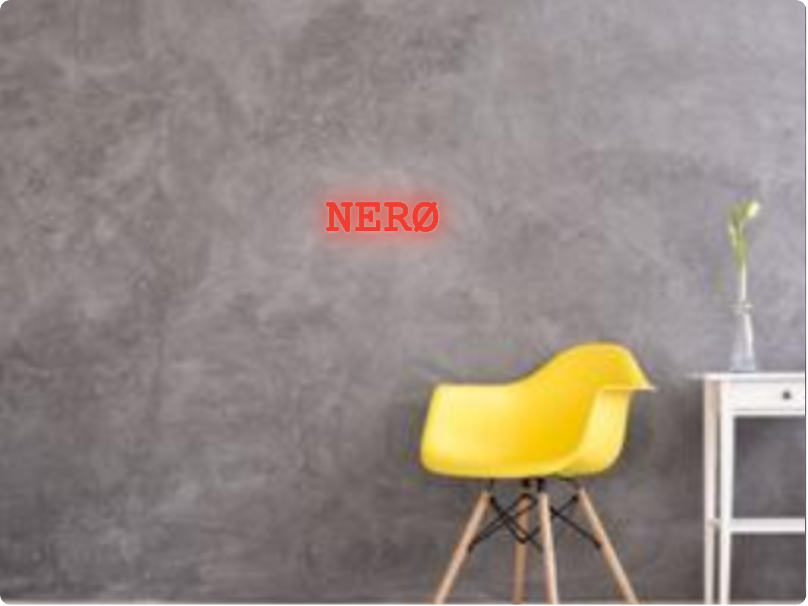 Custom text: NERØ